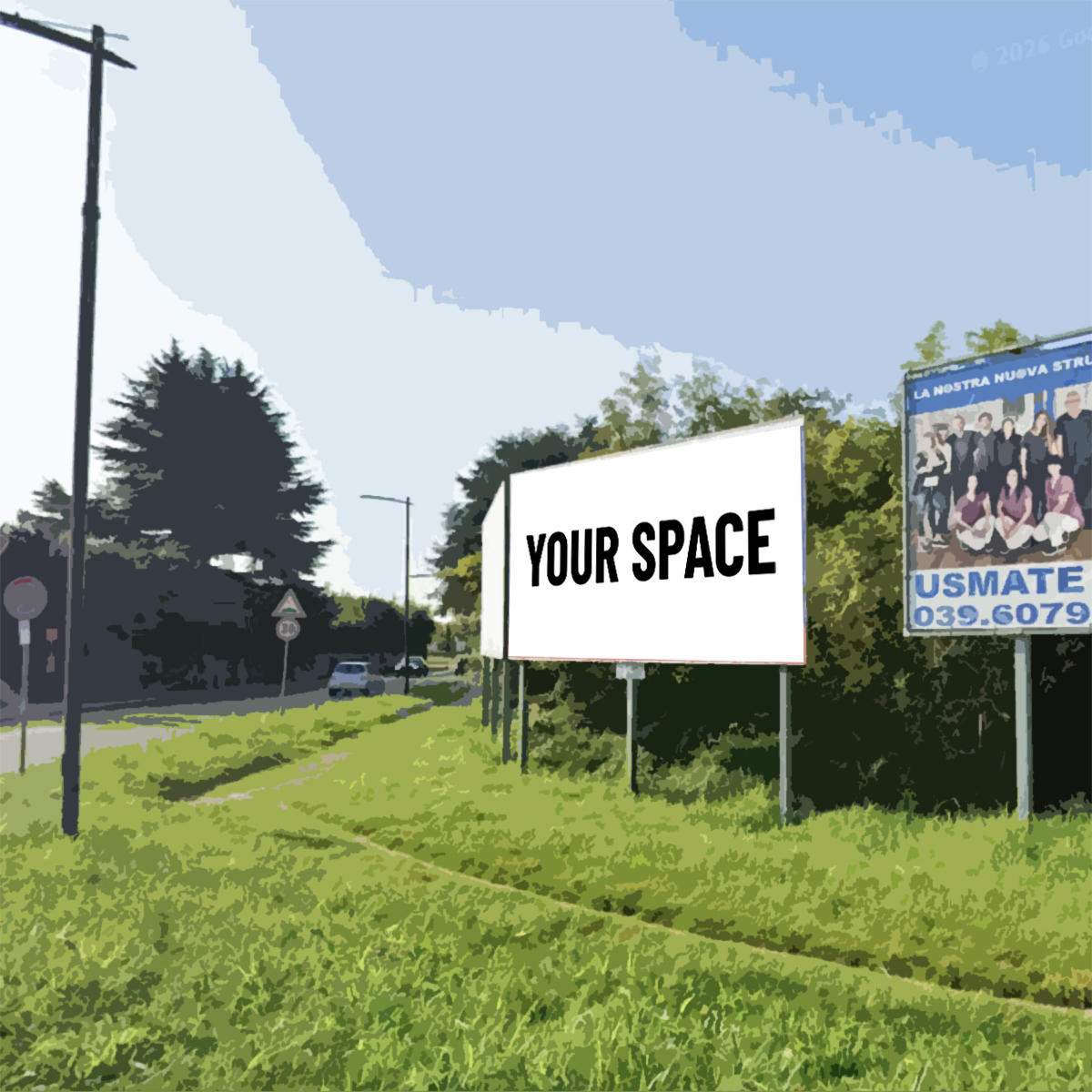SPAZIO PUBBLICITARIO 600 x 300 (VIMERCATE) Dal 19/10/2026 al 01/11/2026 14 giorni